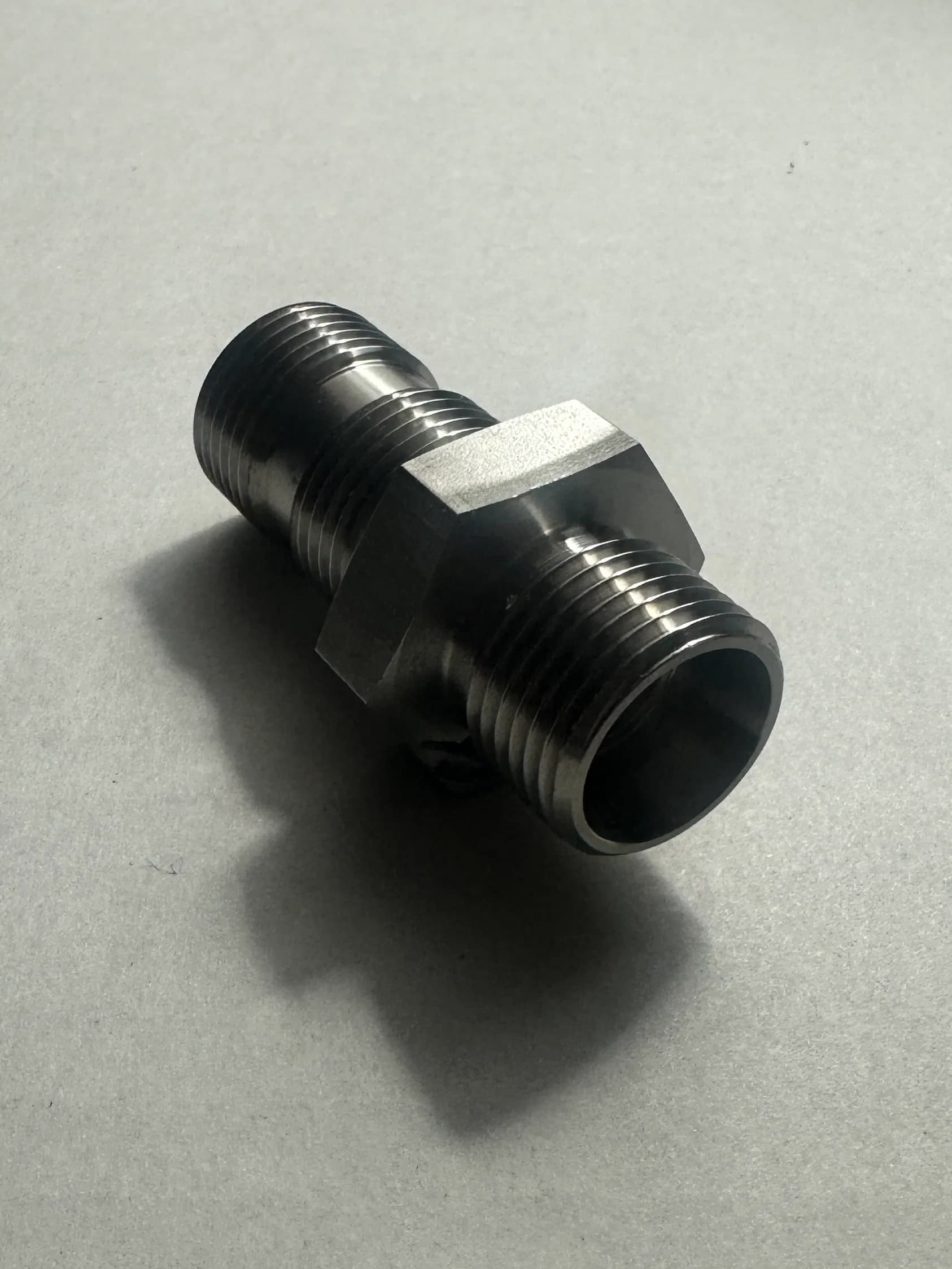 Precision machined fitting demonstrating Kohler and Clark ISO 9001 quality